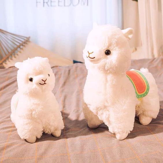 Thú nhồi bông alpaca