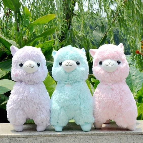 Thú nhồi bông alpaca