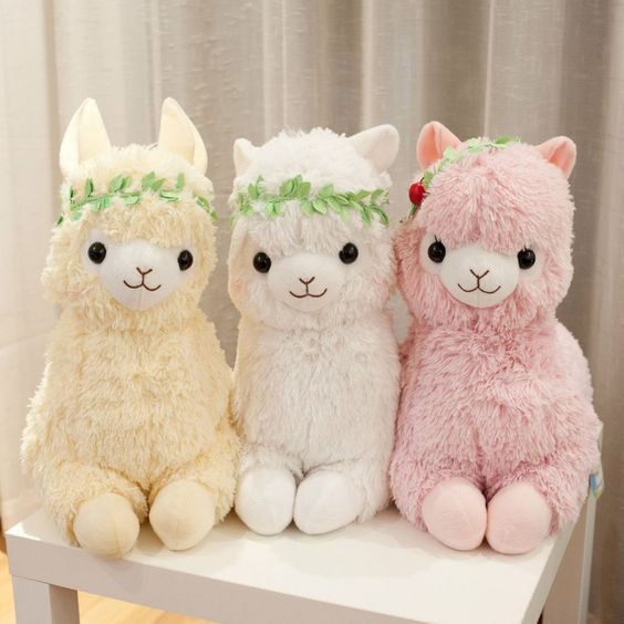 Thú nhồi bông alpaca