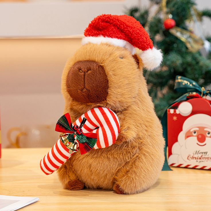 Gấu bông mini 29 Thu bong capybara 6