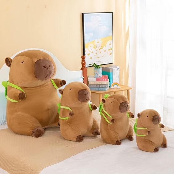 Thú nhồi bông capybara